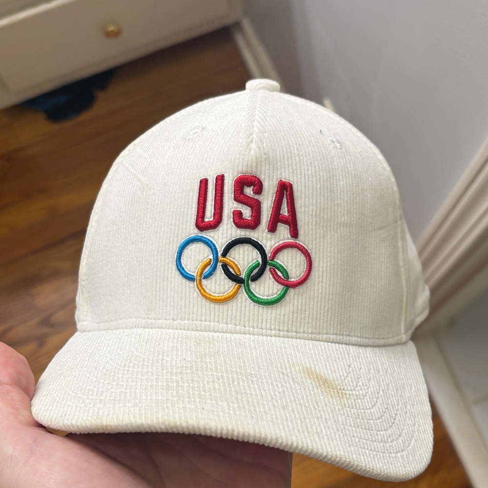 PacSun White USA Embroidered Hat